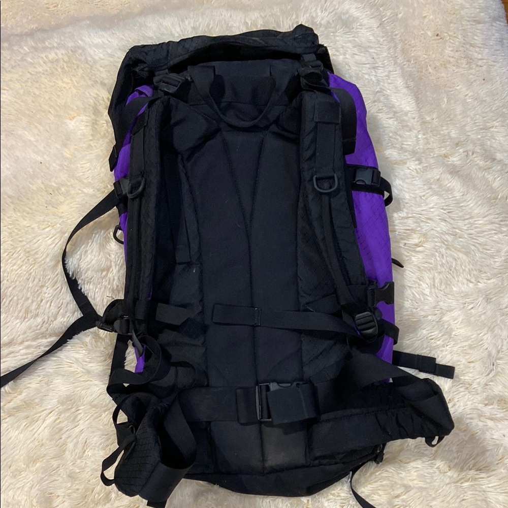 Alpine Black and Purple Adventure Backpack - Picture 4 of 9
